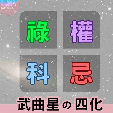 武曲化忌富豪|武曲星配屬四化星之靈動